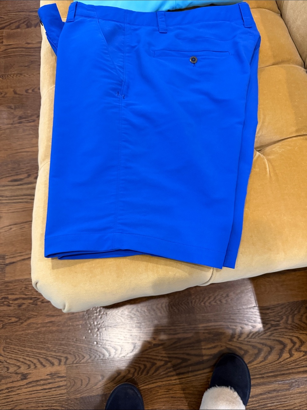 Under Armour Electric Blue Flat Front Men's Shorts